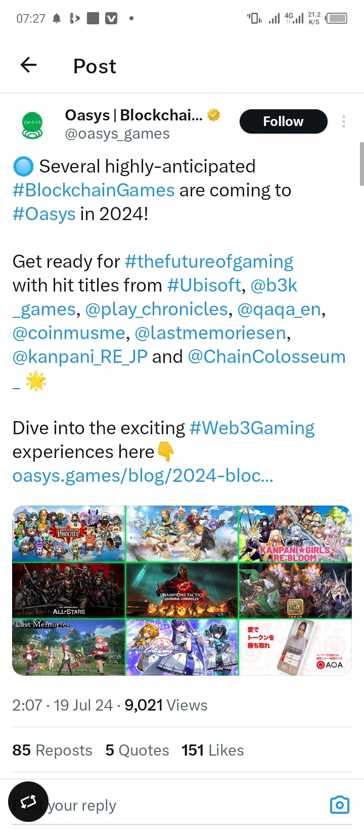 Upcoming hit titles and BlockchainGames