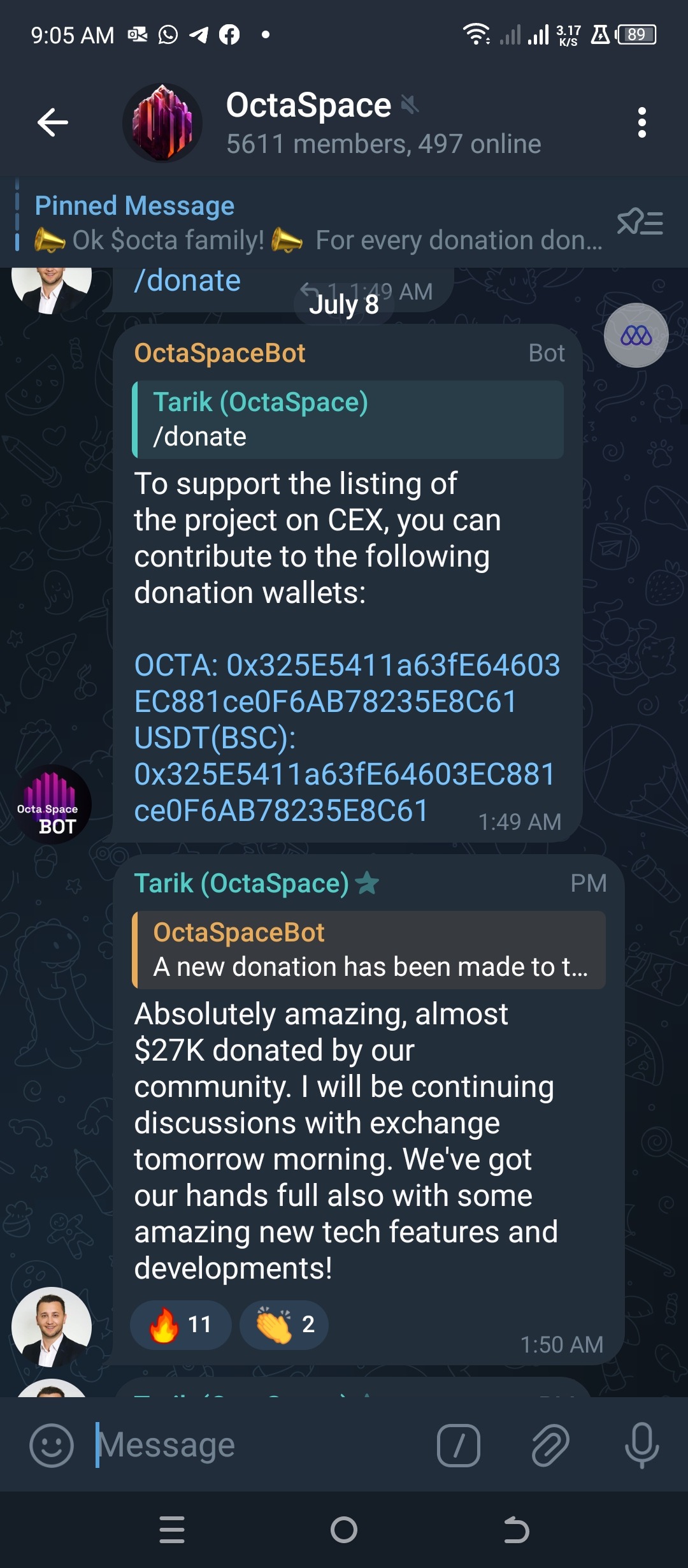 Impact of community funding