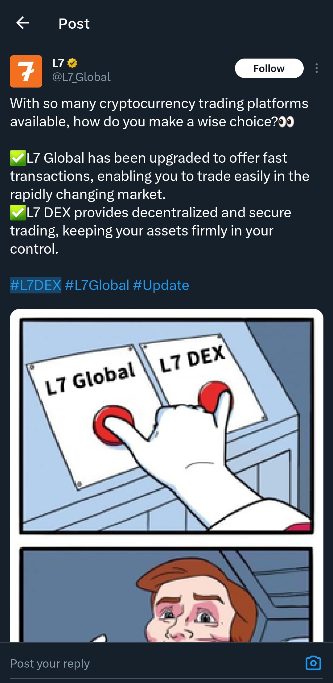 L7 DEX upgrade impact
